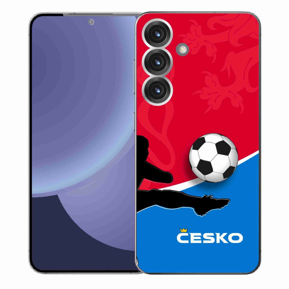 Gél borítás mmCase Samsung Galaxy S25+ - futball Csehország 2