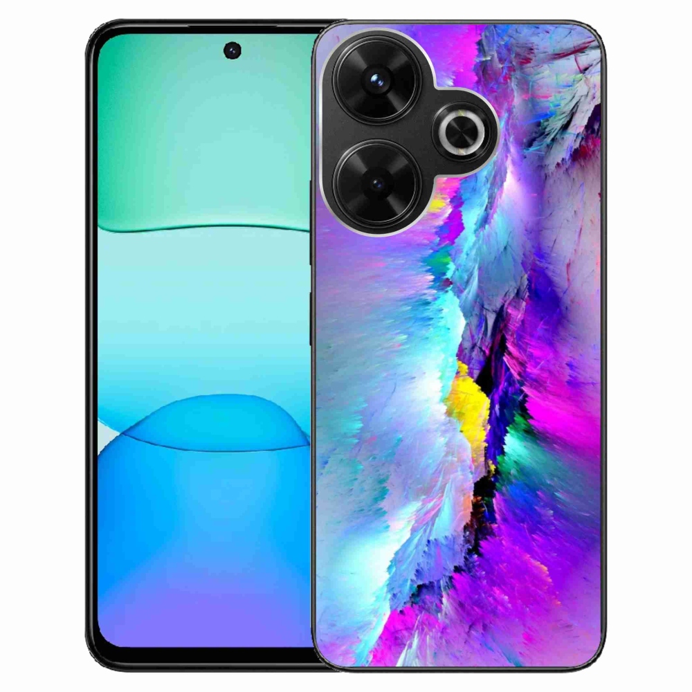 Gél borítás mmCase a Xiaomi Redmi 13 4G/Poco M6 4G számára - absztrakt