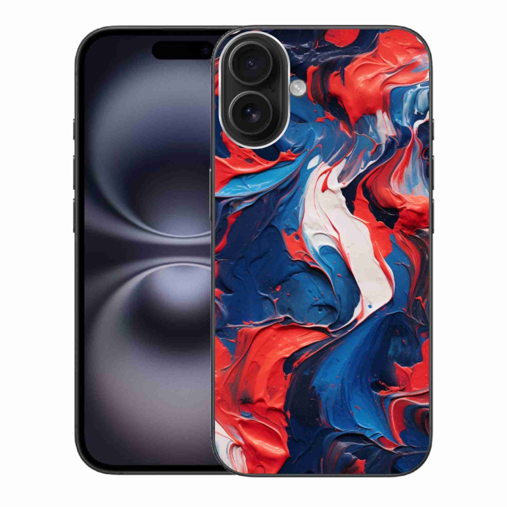 Gél borítás mmCase iPhone 16 Plus készülékhez - absztrakt motívum 7