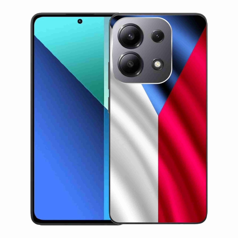 Gél borítás mmCase a Xiaomi Redmi Note 13-hoz - cseh zászló
