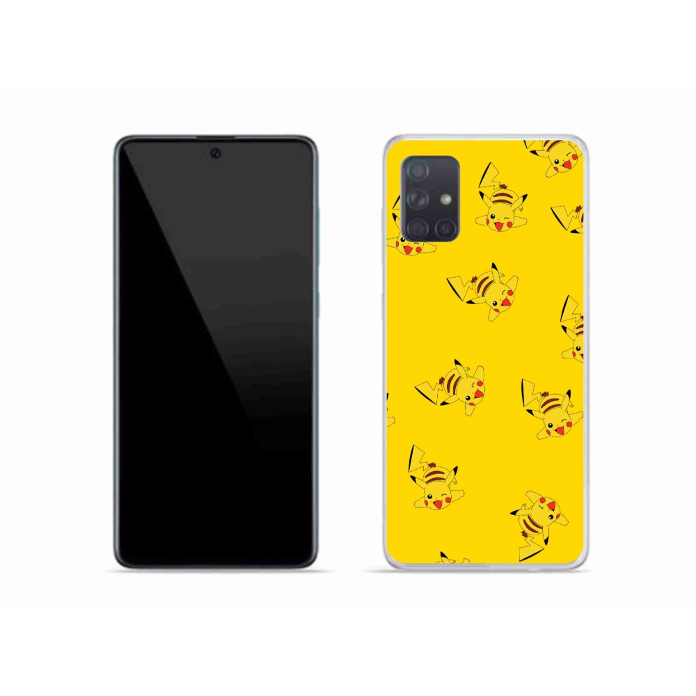Zselés borítás mmCase Samsung Galaxy A51 készülékhez - pikachu