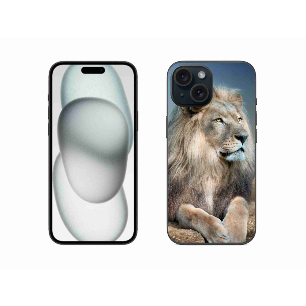 Gél tok mmCase iPhone 15 készülékhez - Lion 1