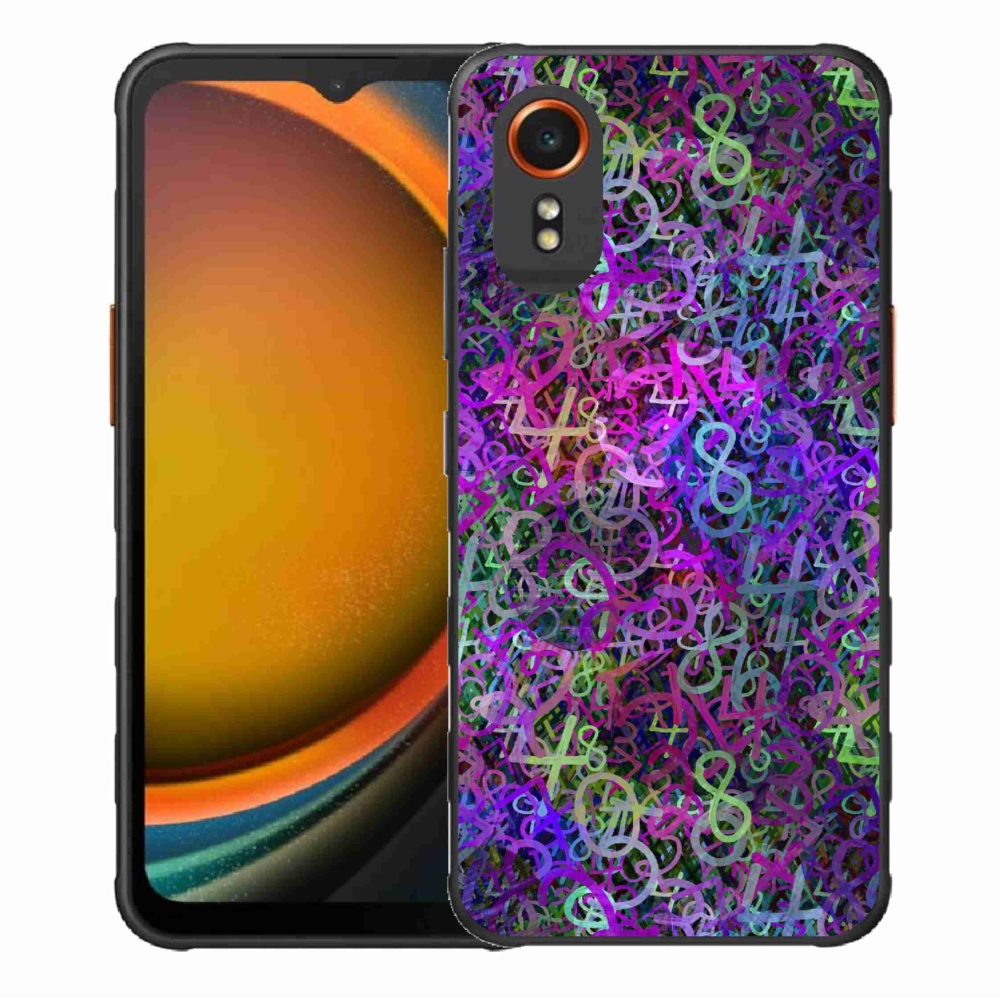 Gél borítás mmCase Samsung Galaxy Xcover 7 - absztrakt motívum 25