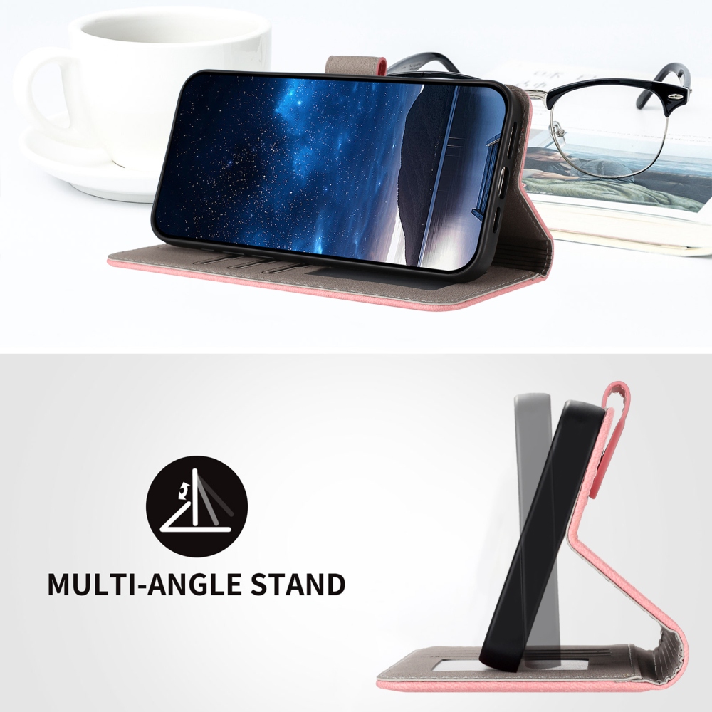 Snap book tok Xiaomi Redmi 15 4G/5G (171mm) - rózsaszínű