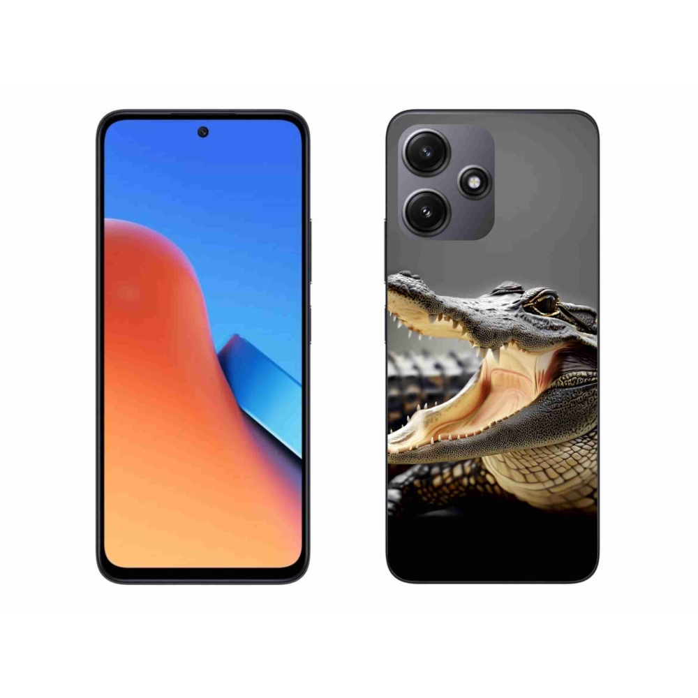 Gél borítás mmCase a Xiaomi Redmi 12 5G-hez - krokodil