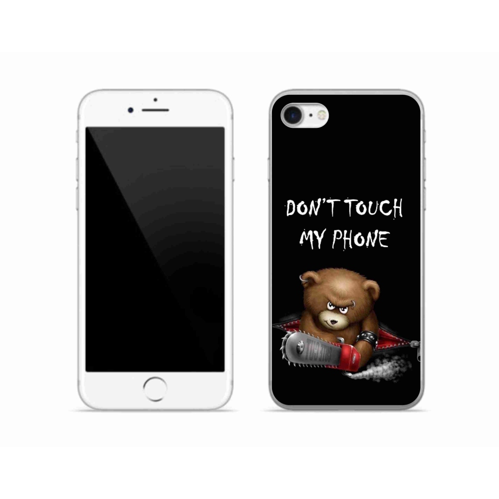 Zselés borítás mmCase iPhone SE (2020) - ne érintse meg a telefont