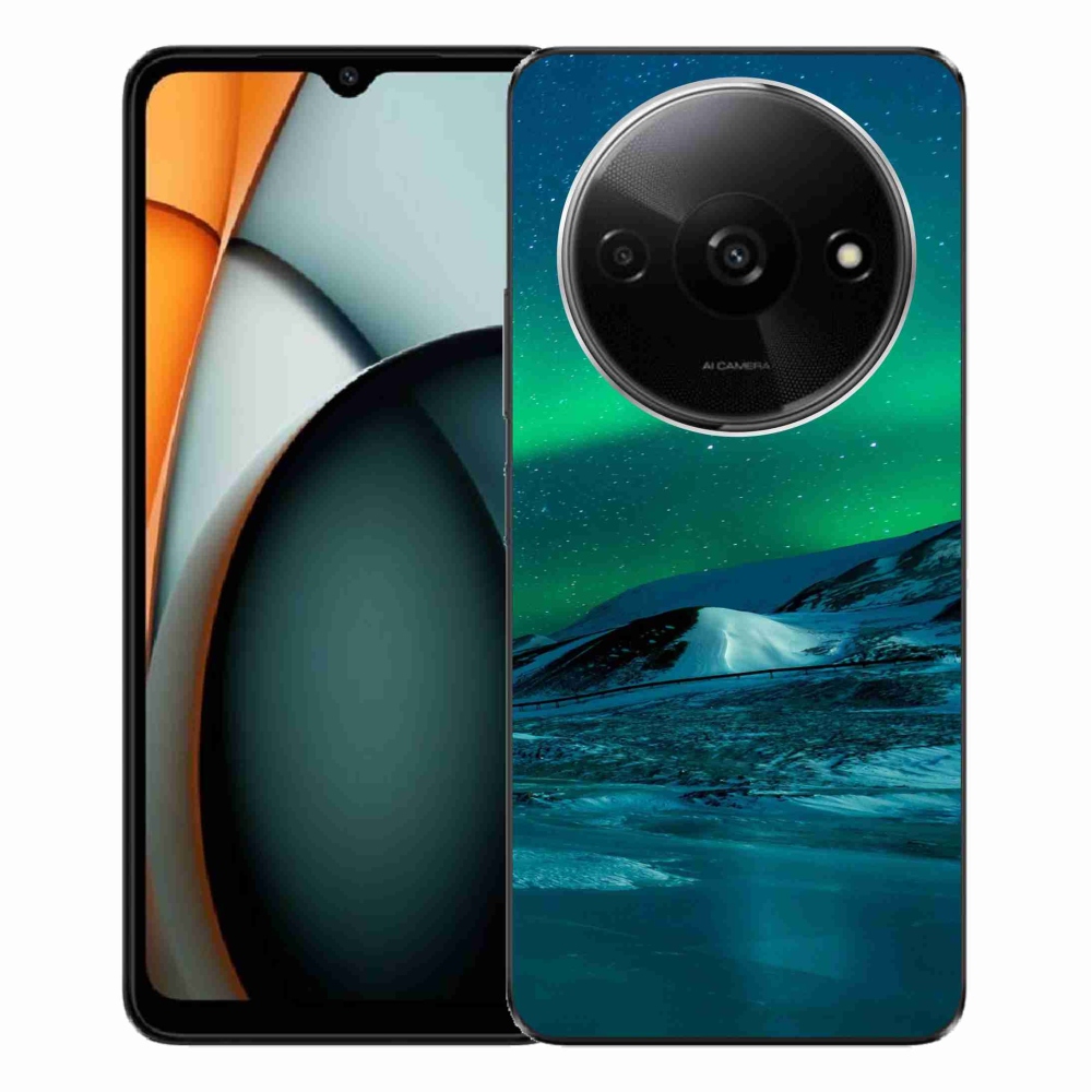 Gél borítás mmCase a Xiaomi Redmi A3-hoz - aurora borealis