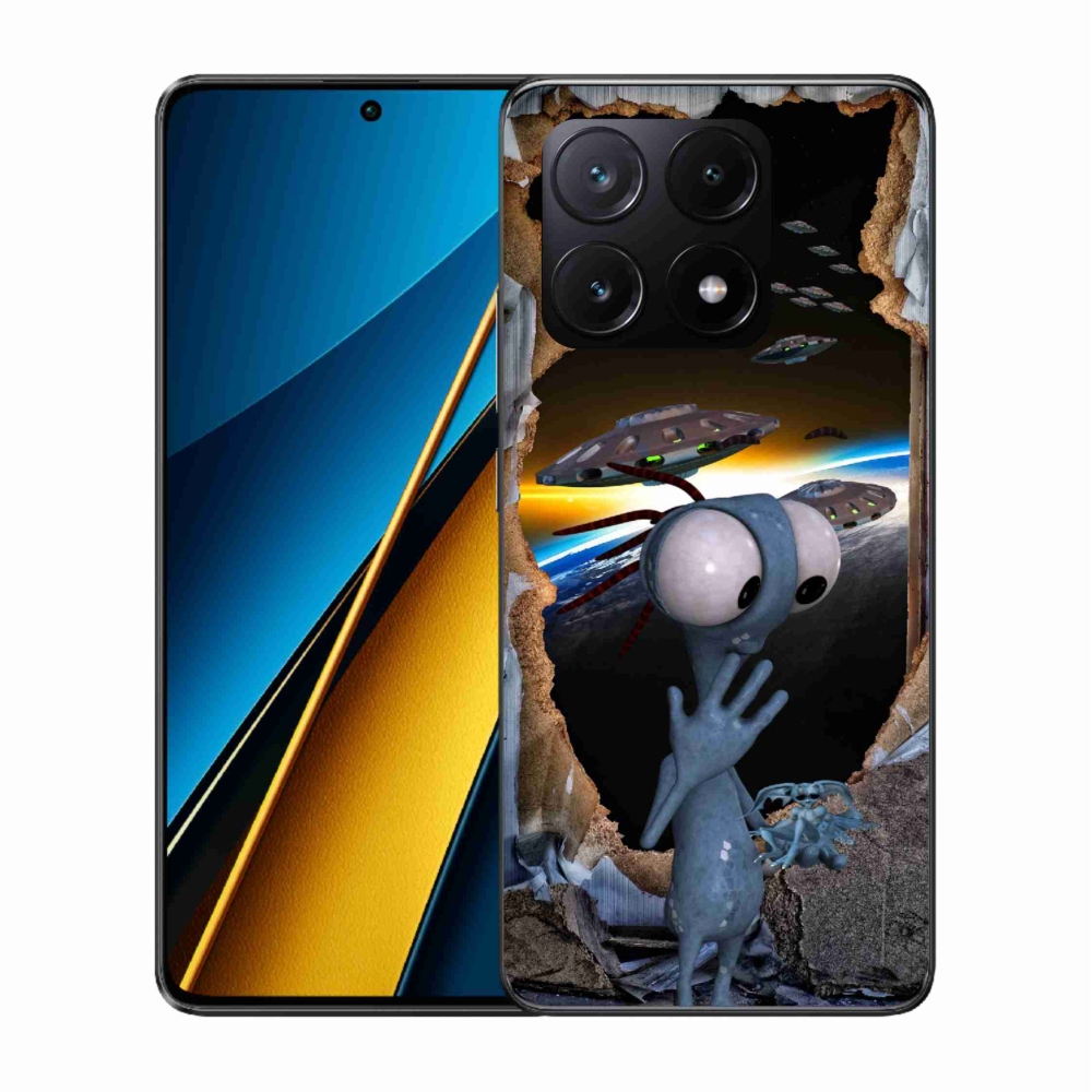 Gél borítás mmCase a Xiaomi Poco X6 Pro 5G számára - idegen