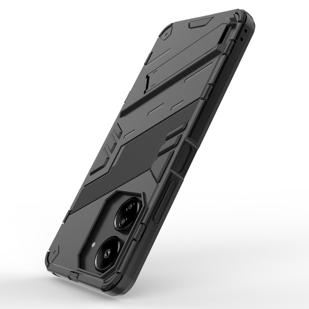 Tartós védőburkolat Xiaomi Poco C65/Redmi 13C 4G/5G készülékhez - fekete