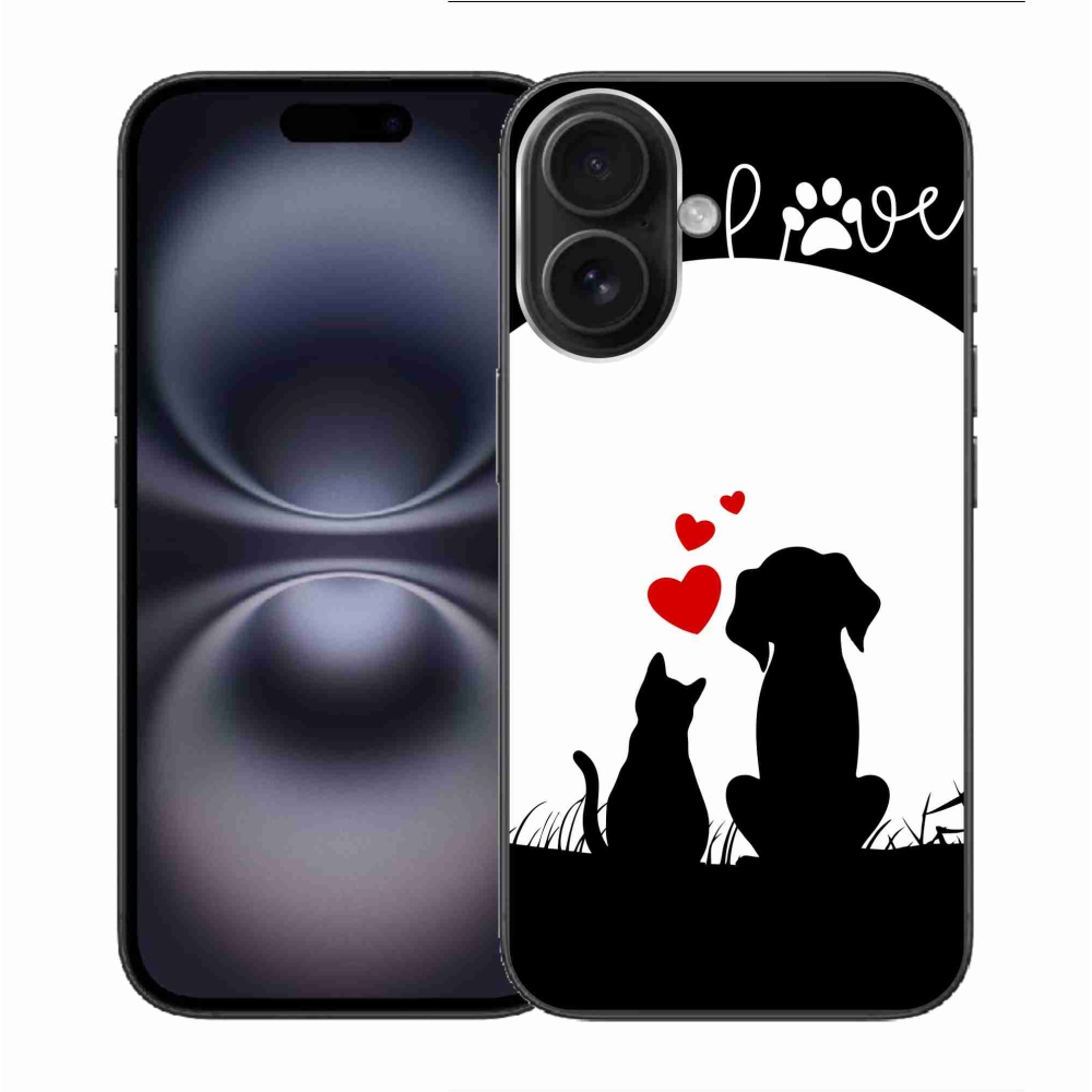 Gél tok mmCase iPhone 16 készülékhez - állatszerelem