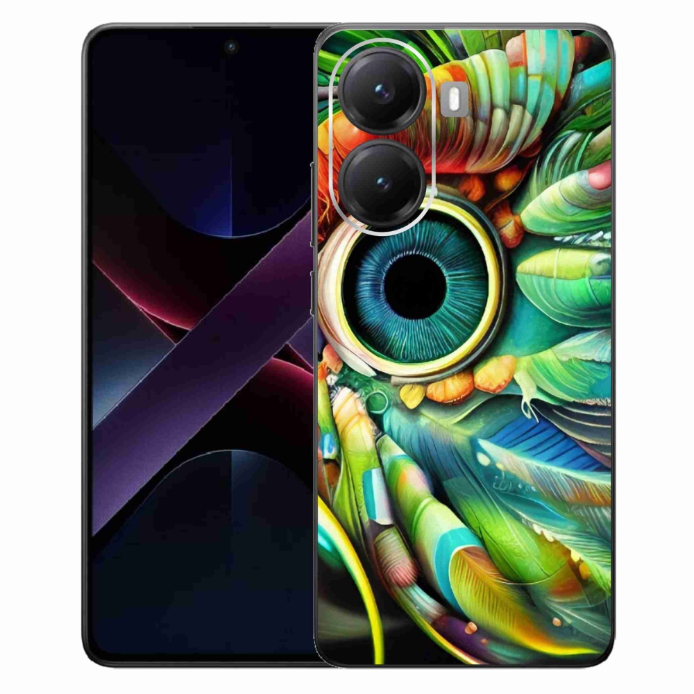 Gél borítás mmCase a Xiaomi Poco X7 Pro 5G számára - absztrakt motívum 18