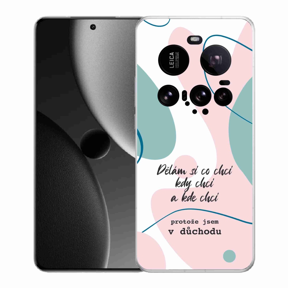 Gél borító mmCase a Xiaomi 15 Ultra készülékhez - vicces szöveg 10 fehér háttérrel