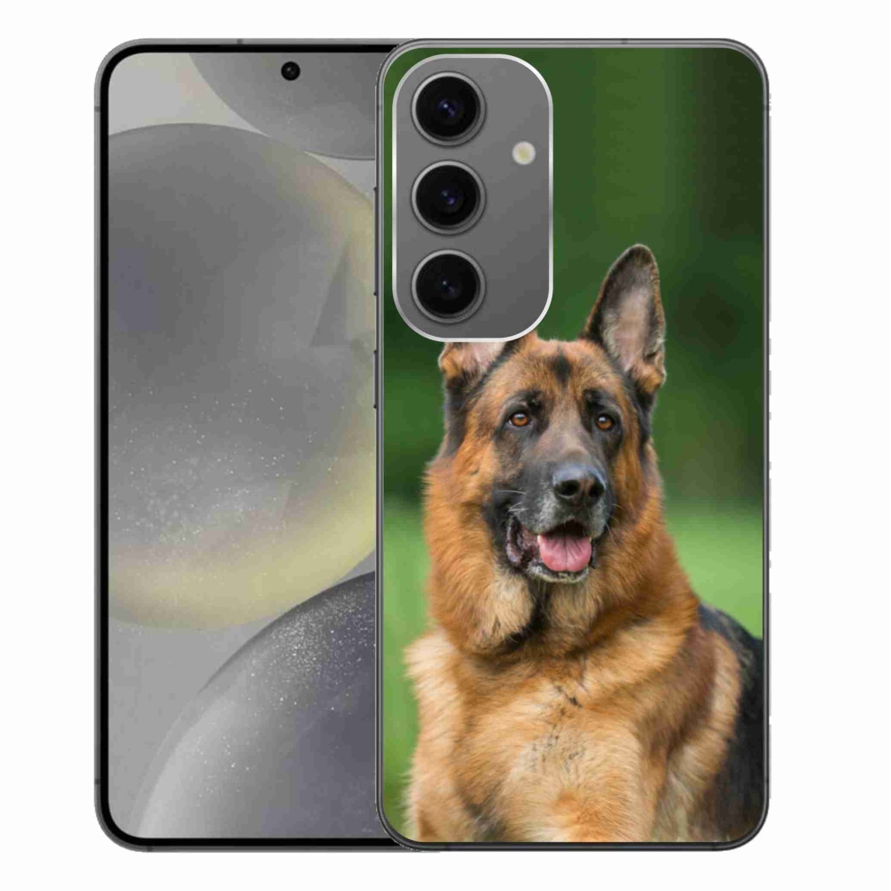 Zselés borítás mmCase Samsung Galaxy S24+ - Német juhászkutya számára