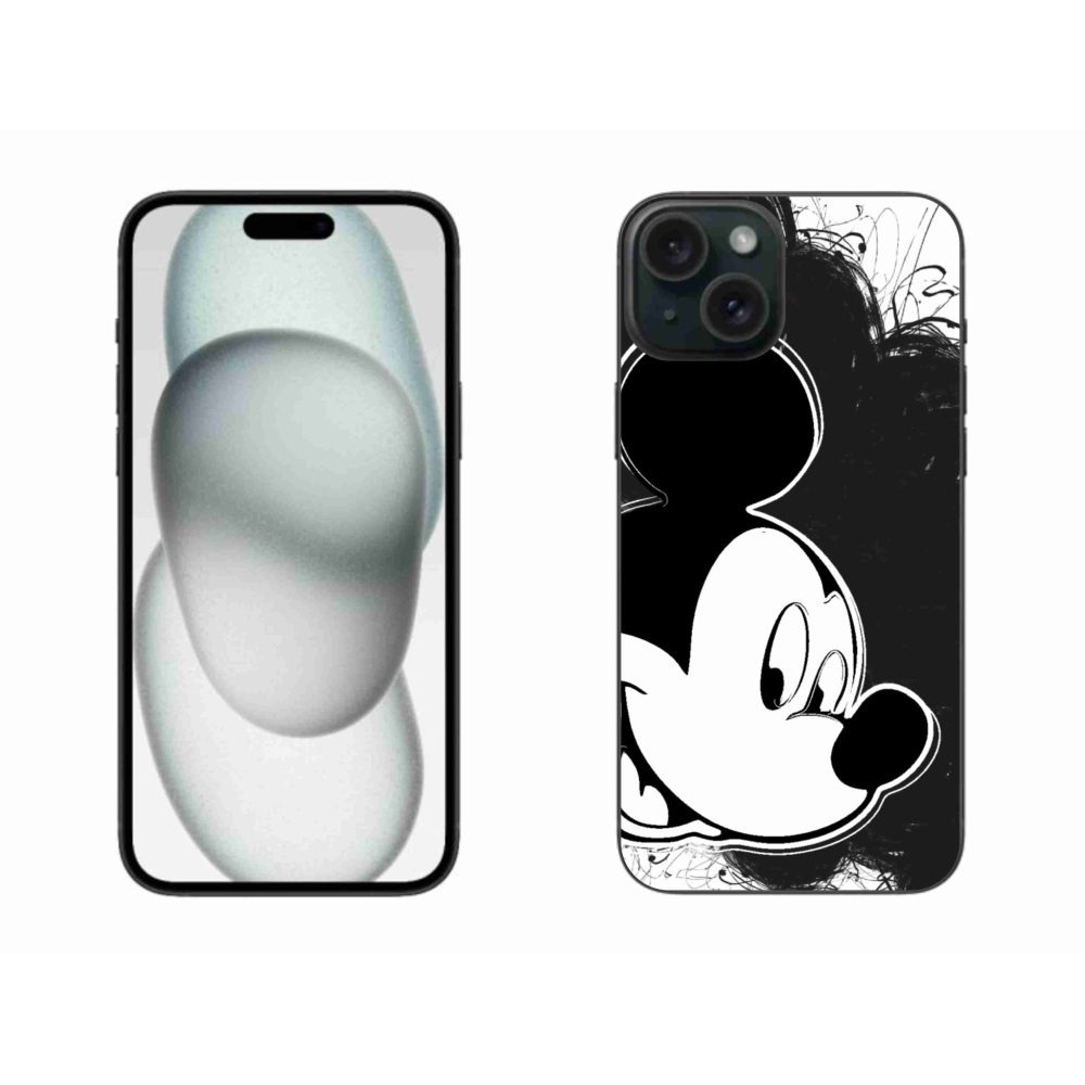 Zselés borítás mmCase iPhone 15 Plus készülékhez - mickey egér 1