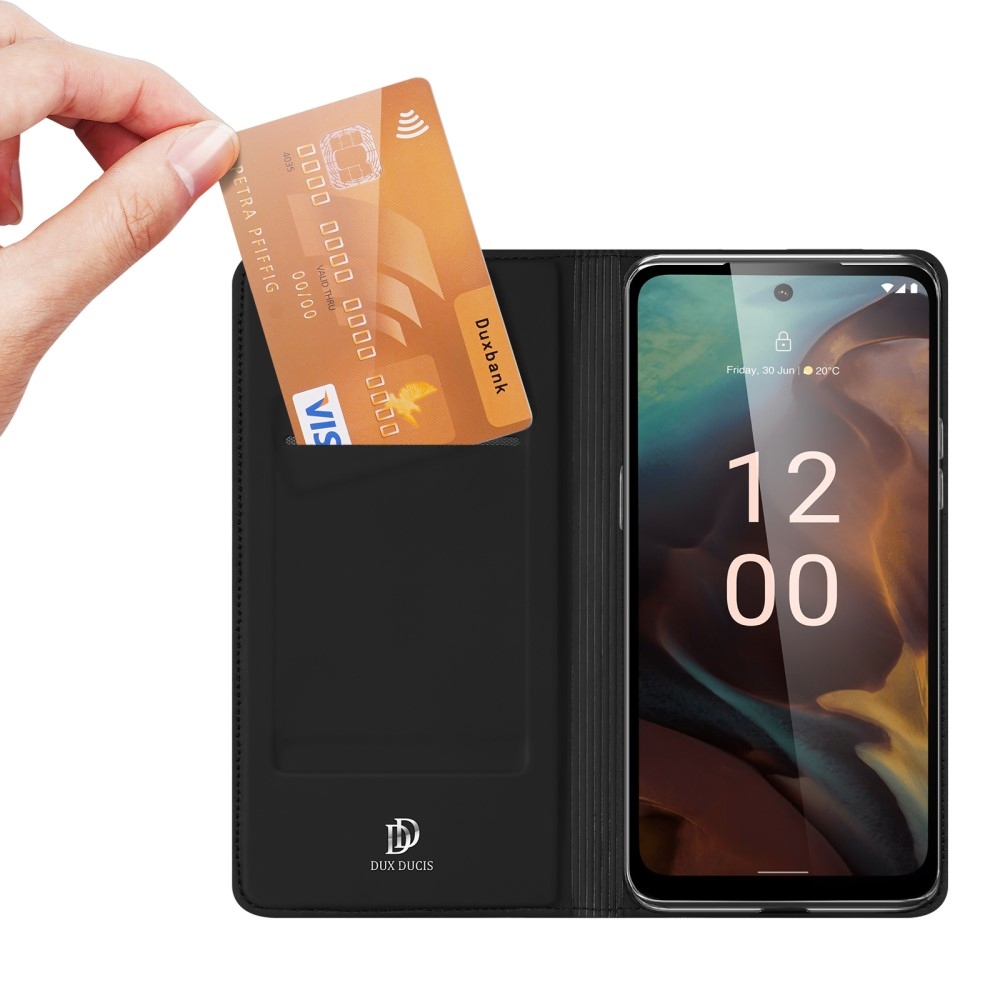 DUX könyvtáska Nokia XR21 készülékhez - fekete