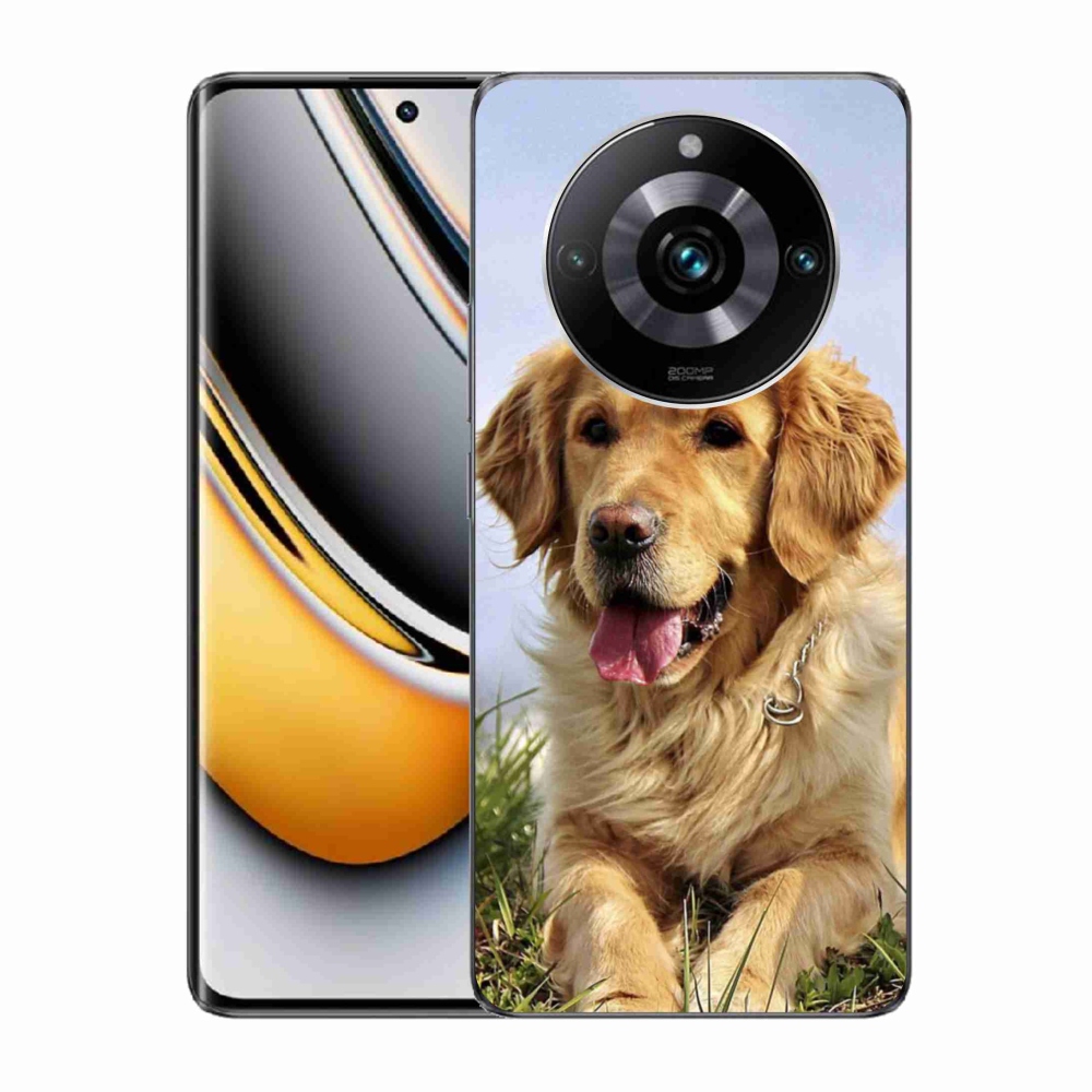 Gél tok mmCase a Realme 11 Pro/11 Pro+ készülékhez - arany retriever