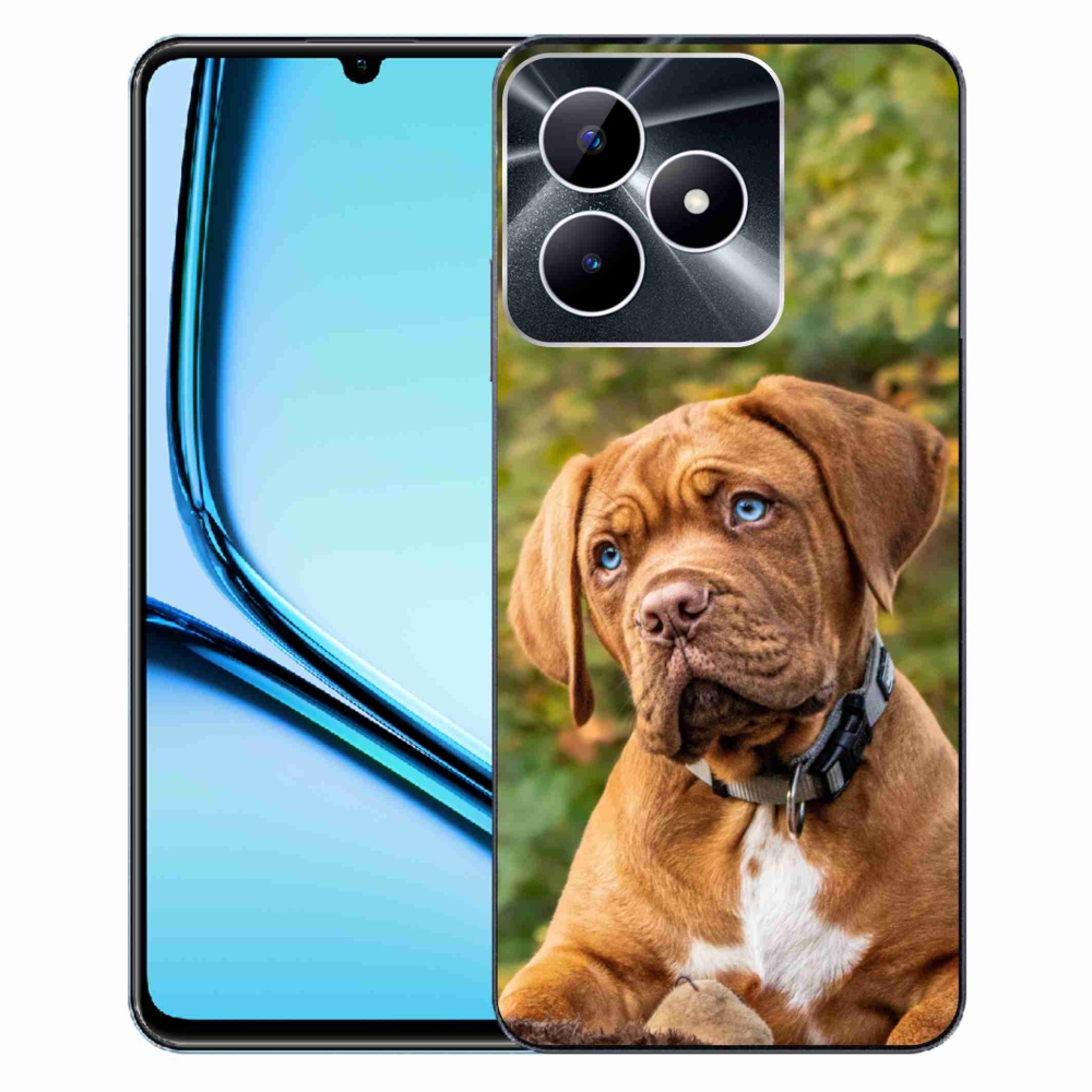 Zselés borító mmCase a Realme Note 50 készülékhez - kölyökkék