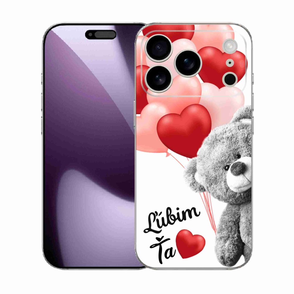 Gél borítás mmCase iPhone 17 Pro készülékhez - I love you en