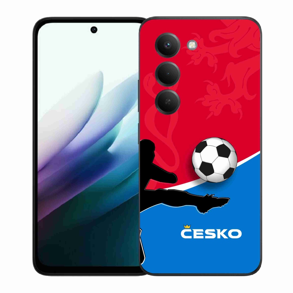Gél borítás mmCase a Xiaomi Redmi 15 4G/5G (171mm) - futball Csehország 2