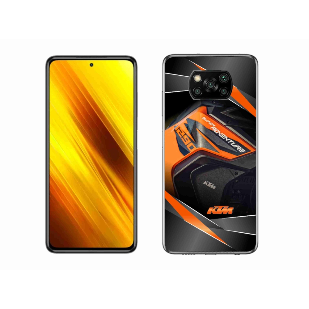 Gél borító mmCase a Xiaomi Poco X3-hoz - motoros ktm