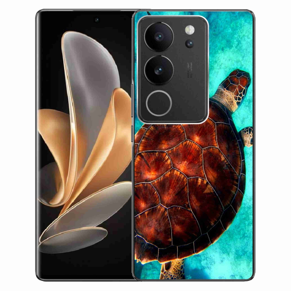 Zselés borítás mmCase a Vivo V29 5G-hez - teknősbéka