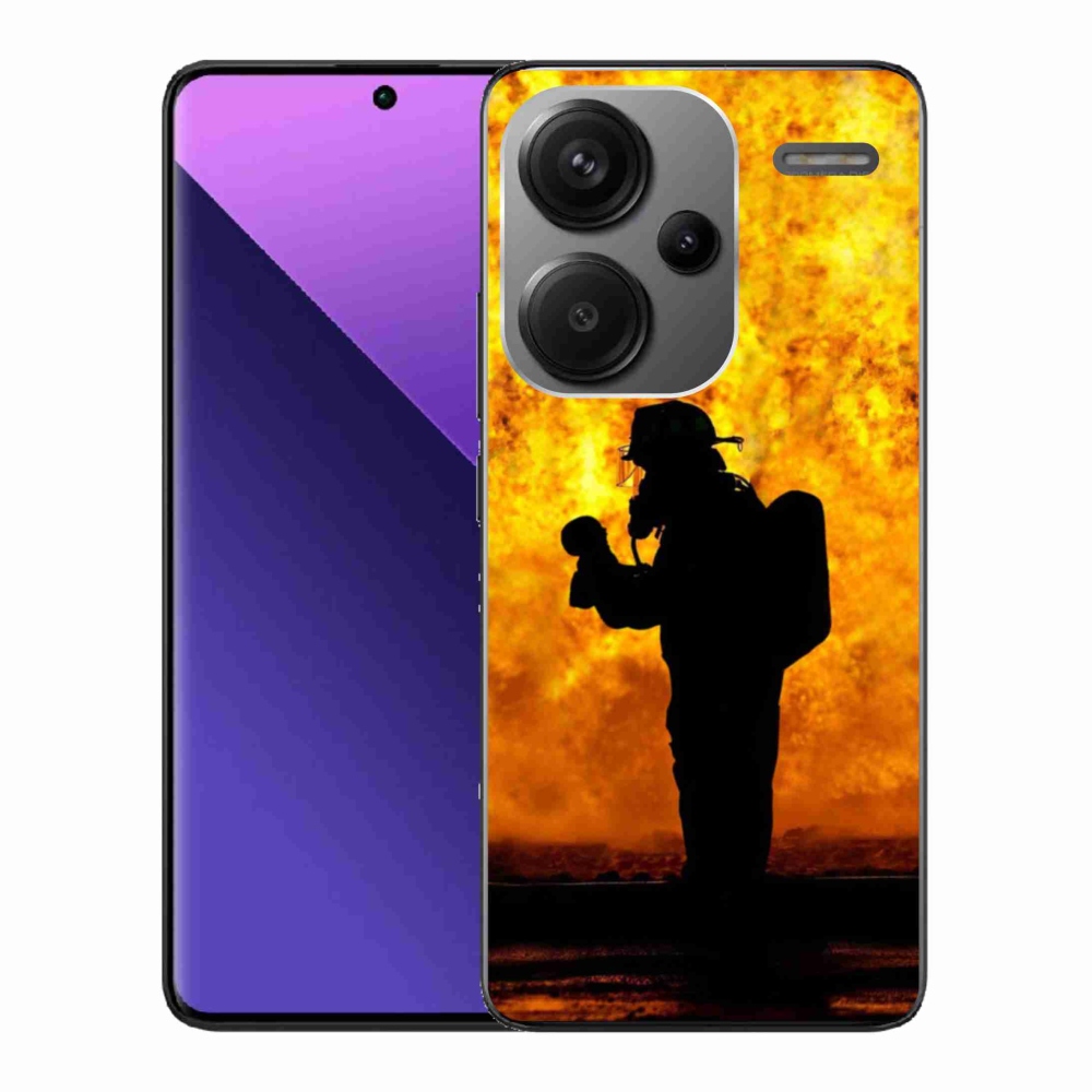 Gél borítás mmCase a Xiaomi Redmi Note 13 Pro+ 5G - tűzoltó számára