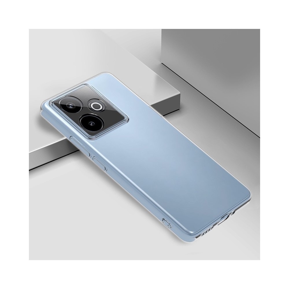 Átlátszó zselés tok a Realme GT 7 5G/GT 7T 5G számára - átlátszó