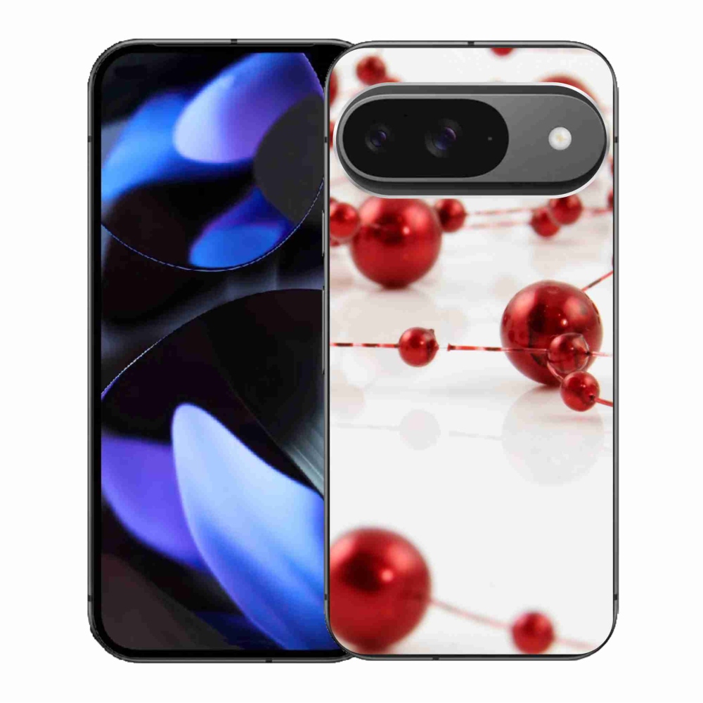 Gél borítás mmCase a Google Pixel 9/9 Pro számára - Karácsonyi lánc