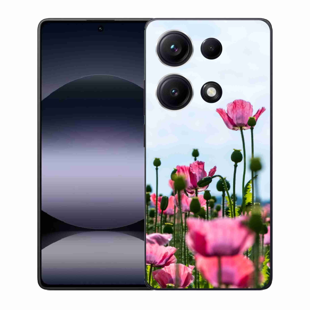 Gél borítás mmCase a Xiaomi Redmi Note 14S-hez - mákos színű