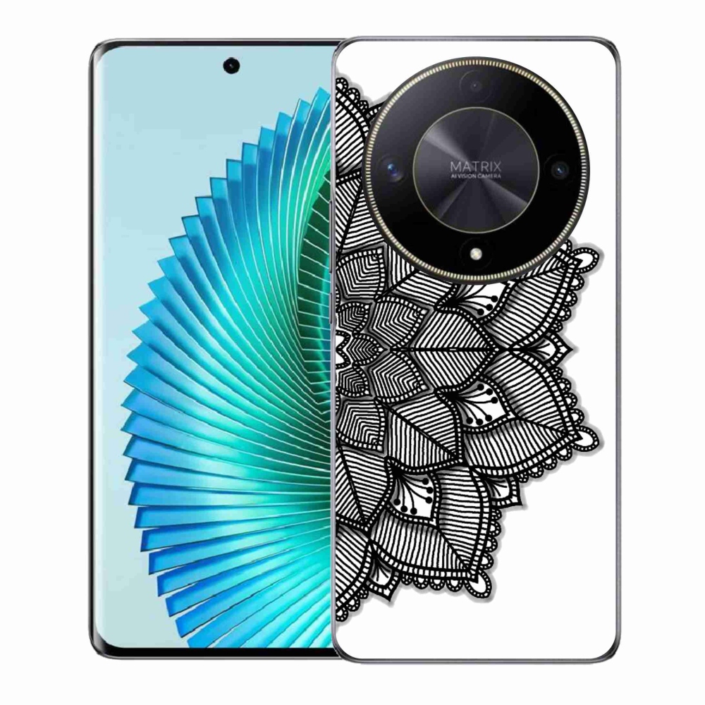 Zselés borítás mmCase a Honor Magic 6 Lite 5G számára - mandala