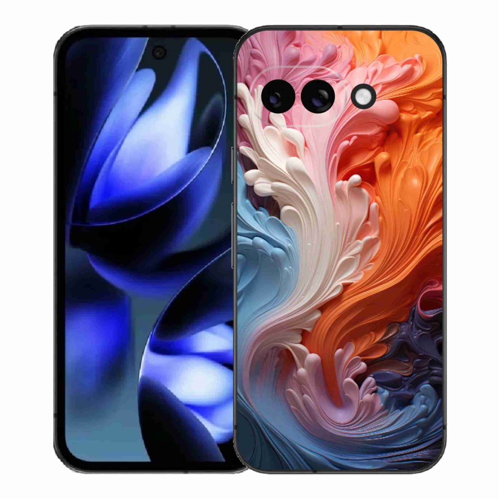 Gél borítás mmCase a Google Pixel 9a számára - absztrakt motívum 8