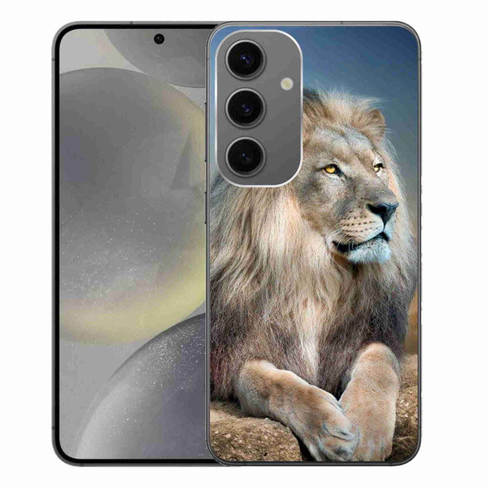 Gél tok mmCase a Samsung Galaxy S24+ készülékhez - Lion 1