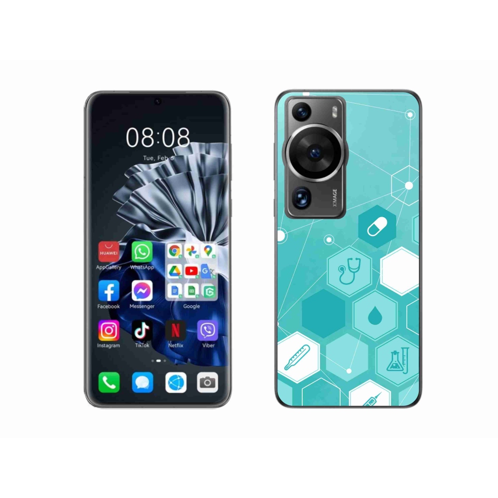 Gél borítás mmCase a Huawei P60 Pro számára - egészség 3