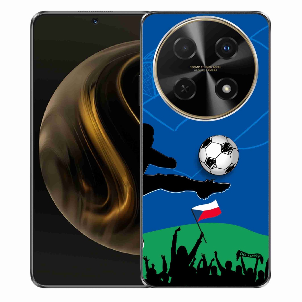 Gél borítás mmCase a Huawei Nova 12i - futball rajongóknak