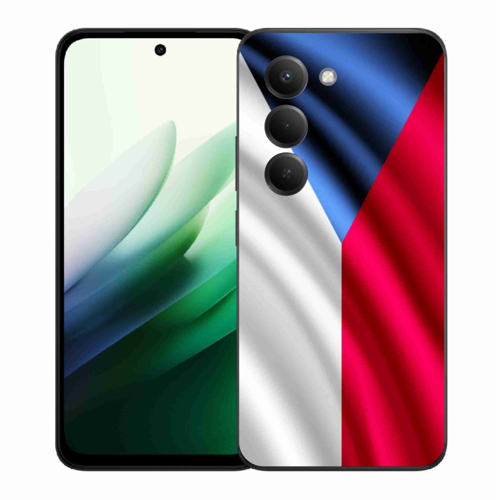 Gél borítás mmCase a Xiaomi Redmi 15 5G számára - cseh zászló