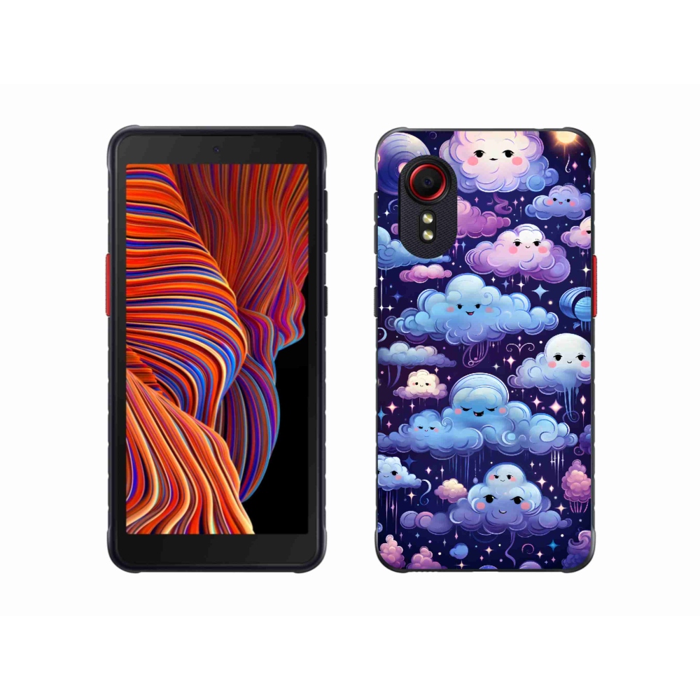 Gél borítás mmCase Samsung Galaxy Xcover 5 - felhőkhöz