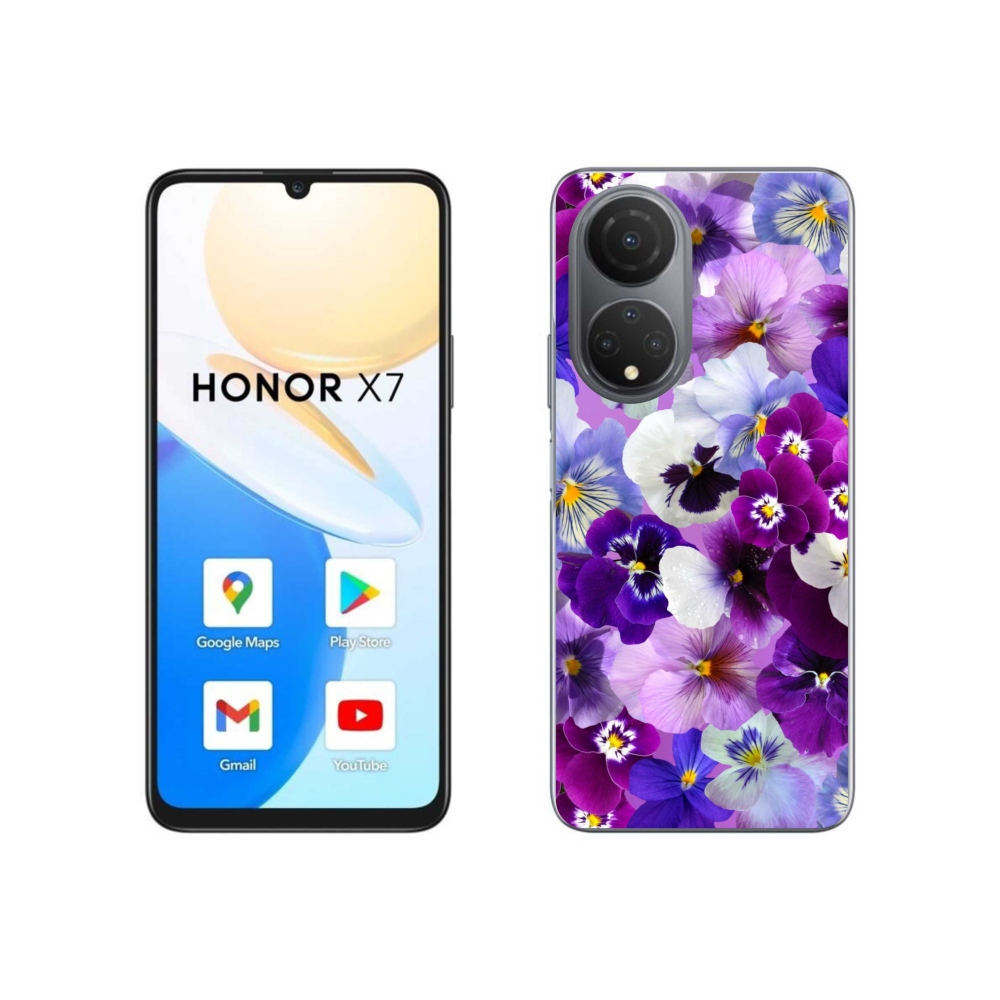 Gél borítás mmCase a Honor X7-hez - virág 9