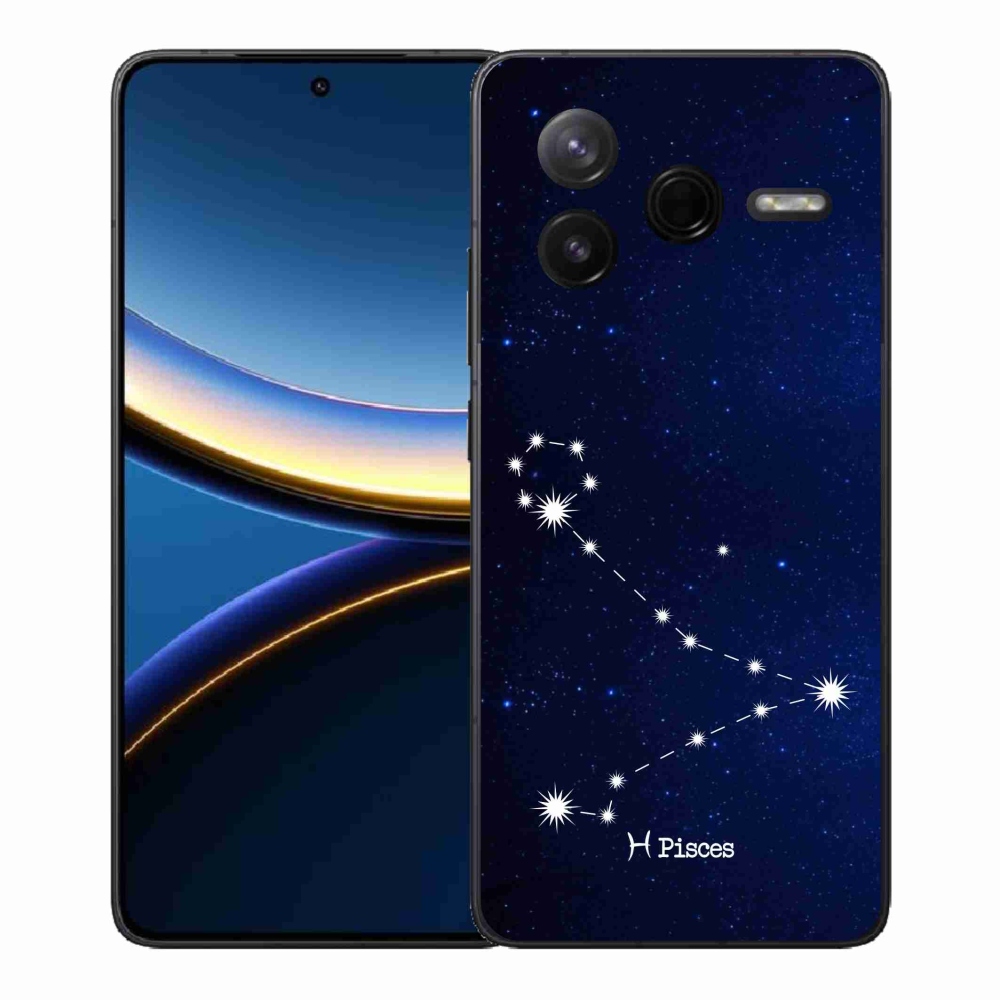 Gél borítás mmCase a Xiaomi Poco F7 Pro számára - csillagkép Halak