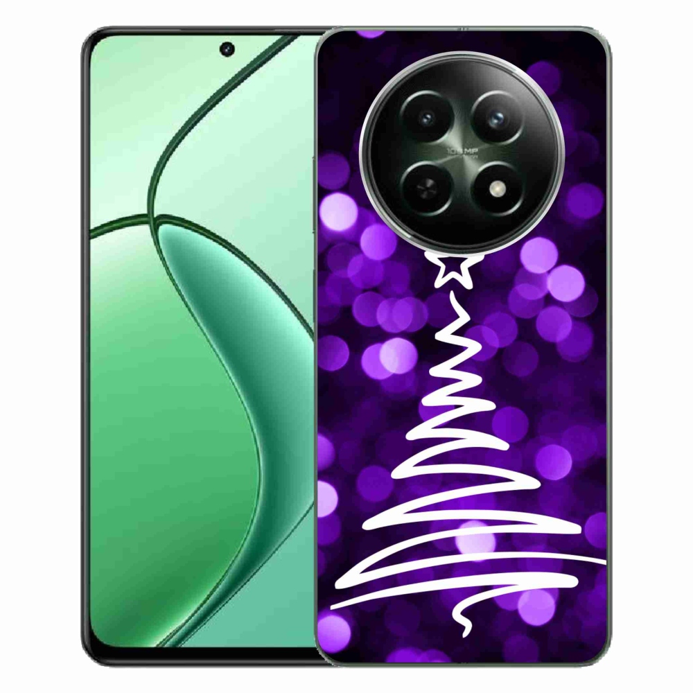 Gél borítás mmCase a Realme 12 5G/12x 5G számára - fa