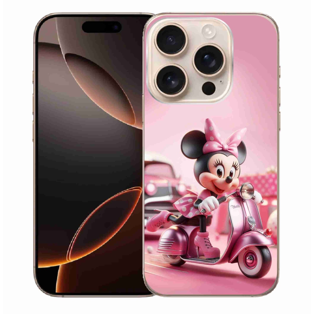 Zselés borítás mmCase iPhone 16 Pro Max készülékhez - minnie 1