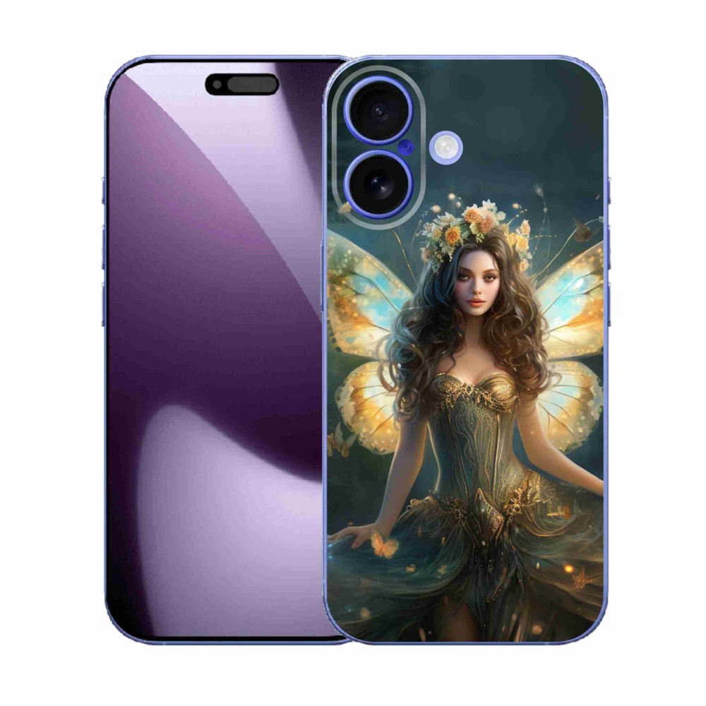 Gél borító mmCase iPhone 17 - pillangó nőhöz