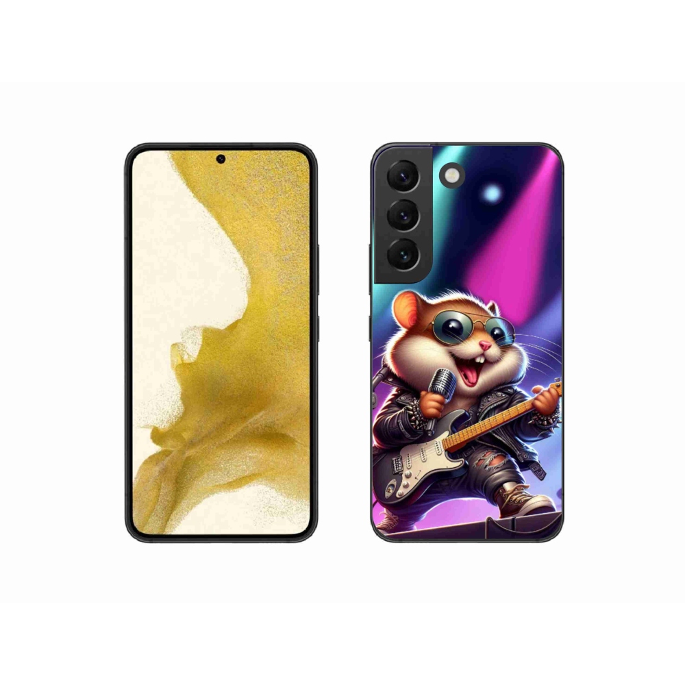 Gél borítás mmCase Samsung Galaxy S22 5G - hörcsög rockerhez