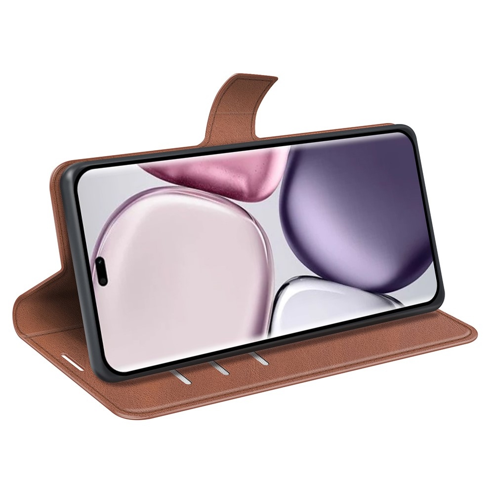 Állványos könyvtáska Honor Magic 7 Lite 5G - világosbarna színű