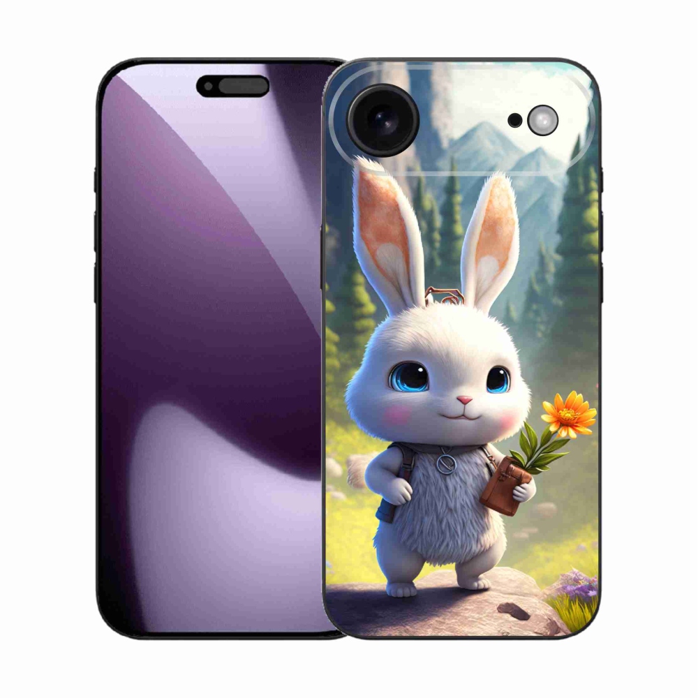 Gél borítás mmCase iPhone 17 Air készülékhez - aranyos nyuszi