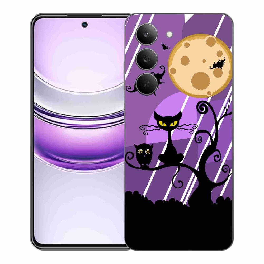 Gél borító mmCase a Realme 14x 5G készülékhez - halloween