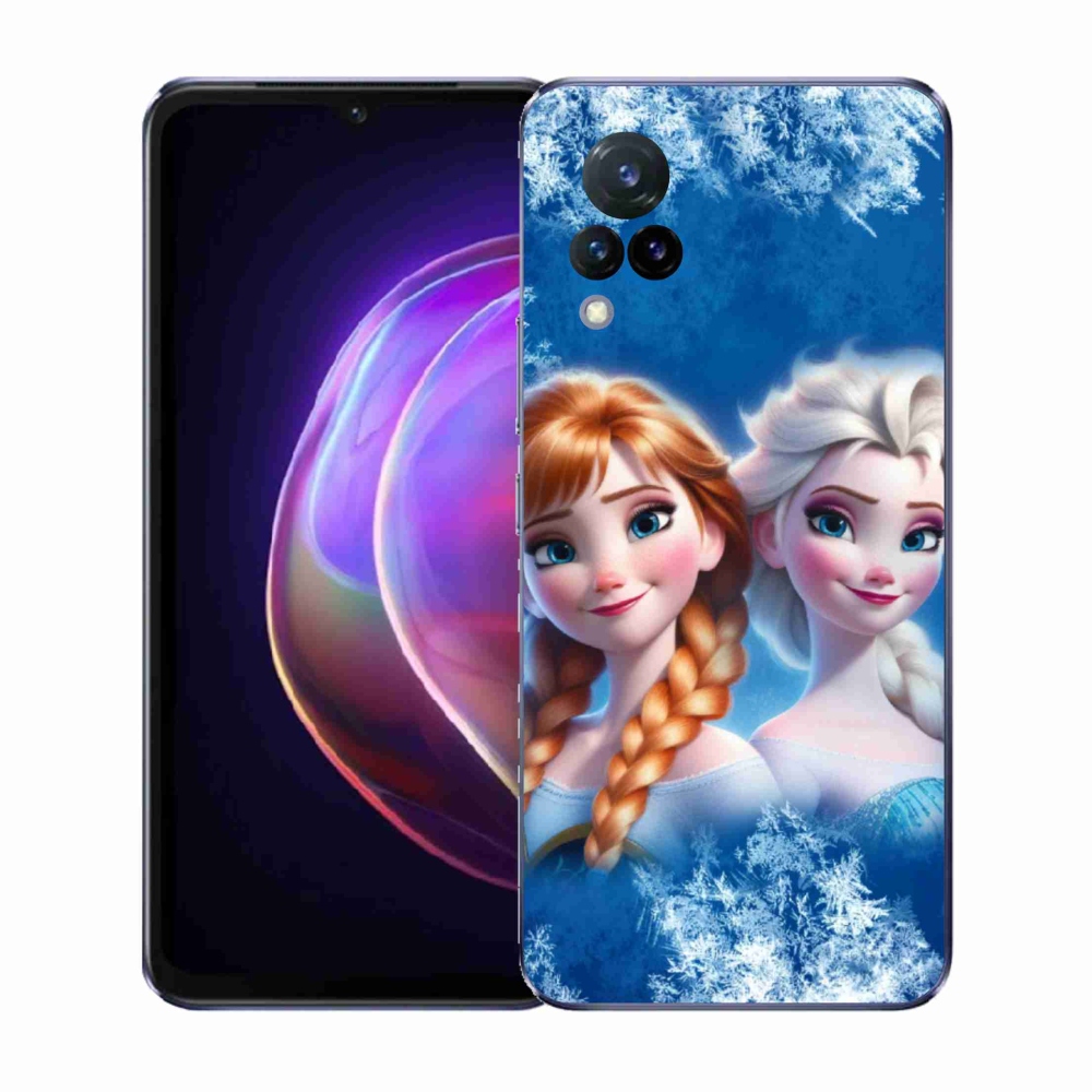Gél borítás mmCase a Vivo V21 4G/5G készülékhez - Ice Kingdom 2