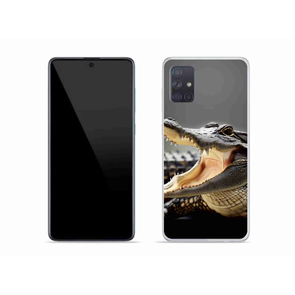 Zselés borítás mmCase Samsung Galaxy A51 - krokodil