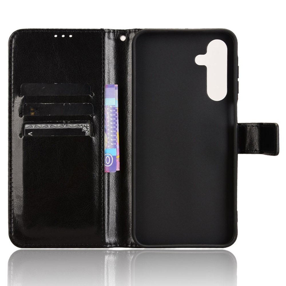 Őrült könyv tok Samsung Galaxy A16 4G/5G készülékhez - fekete