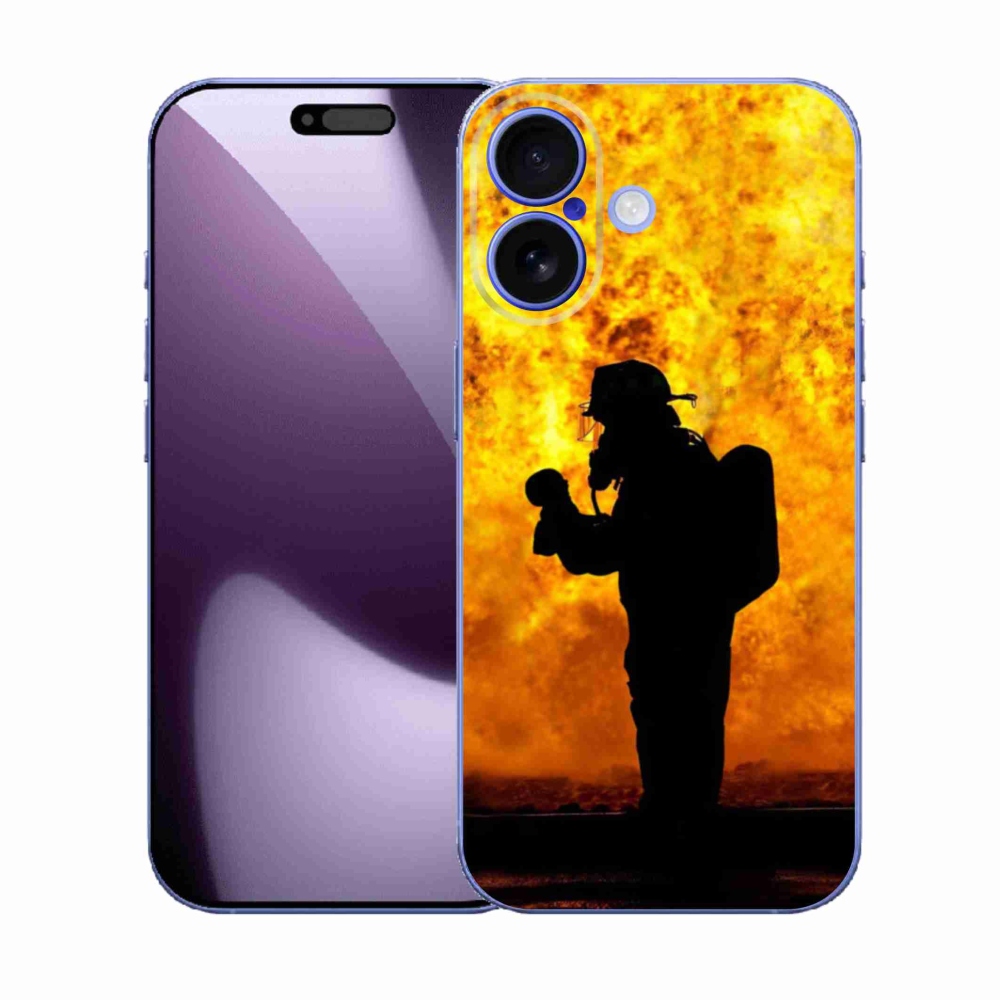 Gél borítás mmCase iPhone 17 készülékhez - tűzoltó