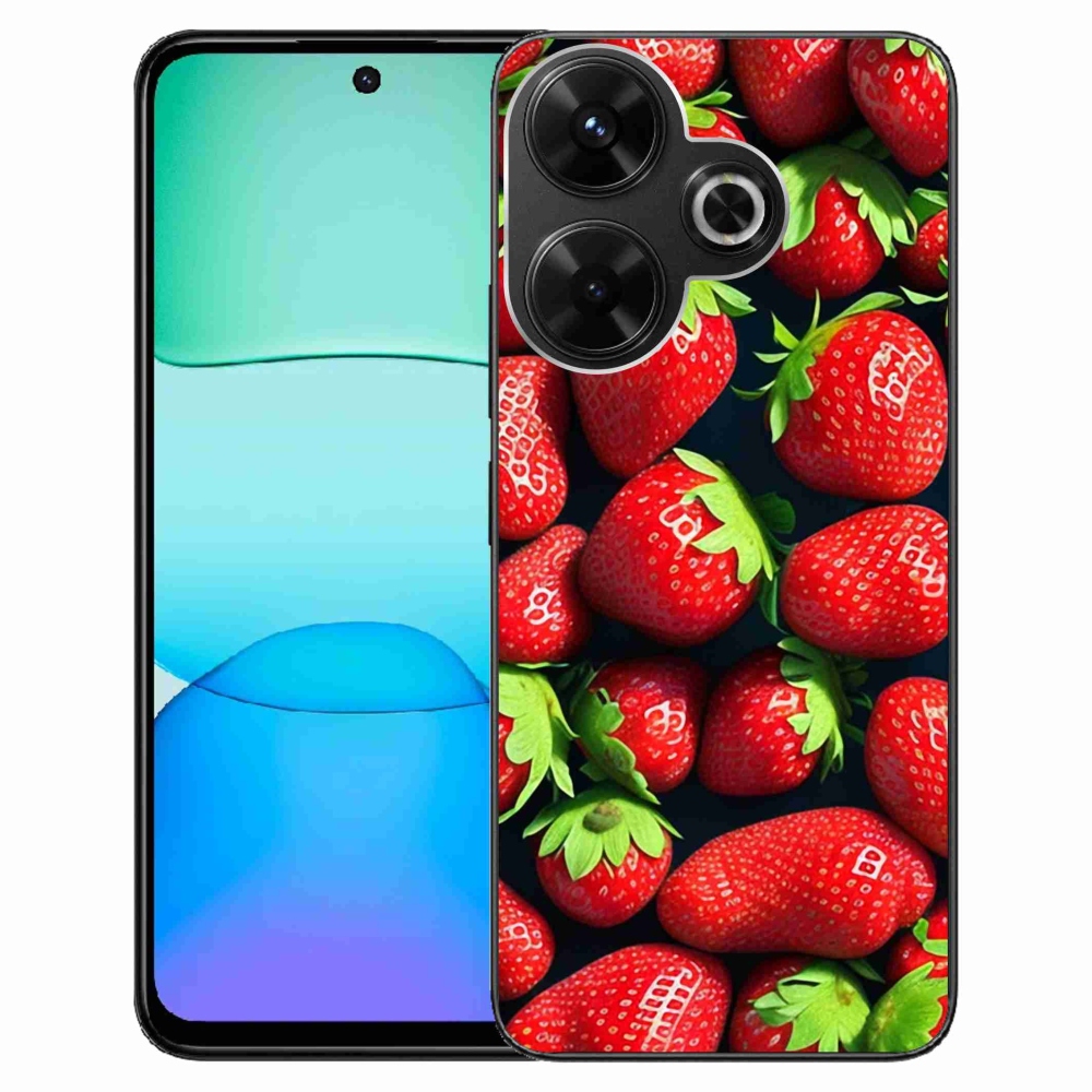 Gél borítás mmCase a Xiaomi Redmi 13 4G/Poco M6 4G - eperhez